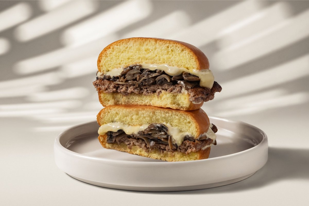 Mushroom Truffle Burger